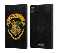 Head Case Designs Officially Licensed Harry Potter Hogwarts Crest Sorcerer's Stone I Leather Wallet Case Compatible With Apple iPad Pro 11 2020/2021 / 2022