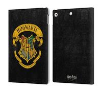 Head Case Designs Officially Licensed Harry Potter Hogwarts Crest Sorcerer's Stone I Leather Wallet Case Compatible With Apple iPad 10.2 2019/2020/2021