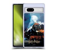 Head Case Designs Officially Licensed Harry Potter Hogwarts Express Prisoner Of Azkaban II Gel Case [Military Grade Protection] Compatible With Google Pixel 7a