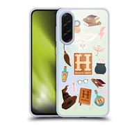 Head Case Designs Officially Licensed Harry Potter Hogwarts Icons Pattern Memorabilia Gel Case [Military Grade Protection] Compatible With Samsung Galaxy A36 5G