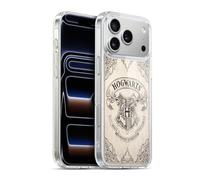 Head Case Designs Officially Licensed Harry Potter Hogwarts Parchment Sorcerer's Stone I Gel Case [Military Grade Protection] Compatible with Apple iPhone 17 Pro Max and Compatible with MagSafe