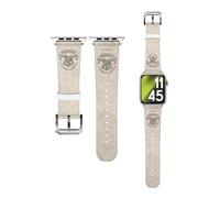 Head Case Designs Officially Licensed Harry Potter Hogwarts Parchment Sorcerer's Stone III Genuine Leather Watch Strap Compatible With Apple Watch 38/40/41mm