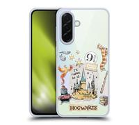 Head Case Designs Officially Licensed Harry Potter Hogwarts Scrapbook Memorabilia Gel Case [Military Grade Protection] Compatible With Samsung Galaxy A36 5G