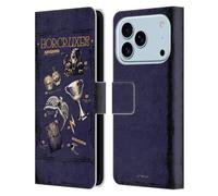 Head Case Designs Officially Licensed Harry Potter Horcruxes Dementors Kiss Leather Wallet Case Compatible With Apple iPhone 17 Pro
