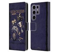 Head Case Designs Officially Licensed Harry Potter Horcruxes Dementors Kiss Leather Wallet Case Compatible with Samsung Galaxy S25 Ultra