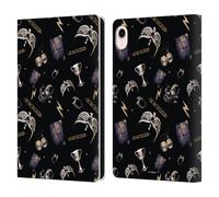Head Case Designs Officially Licensed Harry Potter Horcruxes Pattern Dementors Kiss Leather Wallet Case Compatible With Apple iPad mini (2021/2024)