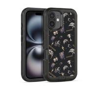 Head Case Designs Officially Licensed Harry Potter Horcruxes Pattern Dementors Kiss Ultra-Armoured Shockproof Case [Military Grade Protection] Compatible With Apple iPhone 16