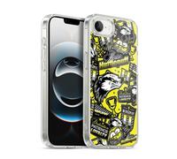 Head Case Designs Officially Licensed Harry Potter House Hufflepuff Badge Up Gel Case [Military Grade Protection] Compatible with Apple iPhone 16e / iPhone 17e and Compatible with MagSafe
