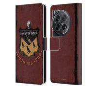 Head Case Designs Officially Licensed Harry Potter House Of Black Dementors Kiss Leather Wallet Case Compatible With OnePlus 12