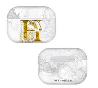 Head Case Designs Officially Licensed Harry Potter Hufflepuff Aguamenti Deathly Hallows IX Vinyl Sticker Skin Decal Cover Compatible With Apple AirPods Pro