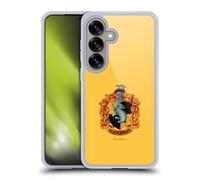 Head Case Designs Officially Licensed Harry Potter Hufflepuff Crest Chamber Of Secrets I Gel Case [Military Grade Protection] Compatible with Samsung Galaxy S25 and Compatible with MagSafe
