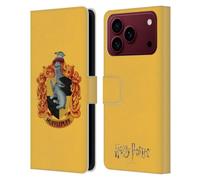 Head Case Designs Officially Licensed Harry Potter Hufflepuff Crest Chamber Of Secrets I Leather Wallet Case Compatible With Apple iPhone 18 Pro Max