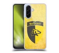 Head Case Designs Officially Licensed Harry Potter Hufflepuff Crest Sorcerer's Stone I Gel Case [Military Grade Protection] Compatible With Samsung Galaxy A36 5G