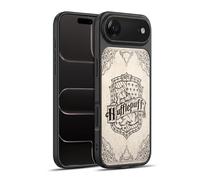 Head Case Designs Officially Licensed Harry Potter Hufflepuff Parchment Sorcerer's Stone I Gel Armour Case [Military Grade Protection] Compatible With Apple iPhone 17 Air