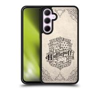 Head Case Designs Officially Licensed Harry Potter Hufflepuff Parchment Sorcerer's Stone I Gel Armour Case [Military Grade Protection] Compatible With Samsung Galaxy A35 5G