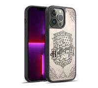 Head Case Designs Officially Licensed Harry Potter Hufflepuff Parchment Sorcerer's Stone I Gel Armour Case [Military Grade Protection] Compatible With Apple iPhone 13 Pro Max