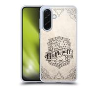 Head Case Designs Officially Licensed Harry Potter Hufflepuff Parchment Sorcerer's Stone I Gel Case [Military Grade Protection] Compatible With Samsung Galaxy A36 5G