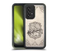 Head Case Designs Officially Licensed Harry Potter Hufflepuff Parchment Sorcerer's Stone I Ultra-Armoured Shockproof Case [Military Grade Protection] Compatible With Galaxy A33 5G (2022)