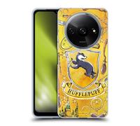 Head Case Designs Officially Licensed Harry Potter Hufflepuff Pattern Deathly Hallows XIII Soft Gel Case Compatible With Xiaomi Redmi A3