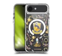 Head Case Designs Officially Licensed Harry Potter Hufflepuff Pattern Magical Icons Shockproof Bumper Case [Military Grade Protection] Compatible with Apple iPhone 17 Air and Compatible with MagSafe