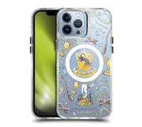 Head Case Designs Officially Licensed Harry Potter Hufflepuff Pattern Magical Icons Shockproof Bumper Case [Military Grade] Compatible with Apple iPhone 13 Pro Max and Compatible with MagSafe