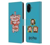 Head Case Designs Officially Licensed Harry Potter I Solemnly Swear Deathly Hallows I Leather Wallet Case Compatible With Samsung Galaxy A07