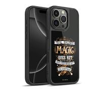 Head Case Designs Officially Licensed Harry Potter Just Because Magic Molly Deathly Hallows XIV Gel Armour Case [Military Grade Protection] Compatible With Apple iPhone 16 Pro