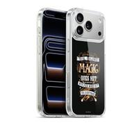Head Case Designs Officially Licensed Harry Potter Just Because Magic Molly Deathly Hallows XIV Gel Case [Military Grade] Compatible with Apple iPhone 17 Pro Max and Compatible with MagSafe