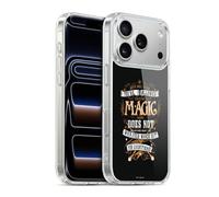 Head Case Designs Officially Licensed Harry Potter Just Because Magic Molly Deathly Hallows XIV Gel Case [Military Grade Protection] Compatible with Apple iPhone 17 Pro and Compatible with MagSafe