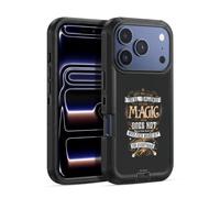 Head Case Designs Officially Licensed Harry Potter Just Because Magic Molly Deathly Hallows XIV Ultra-Armoured Shockproof Case [Military Grade Protection] Compatible With Apple iPhone 17 Pro