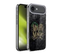 Head Case Designs Officially Licensed Harry Potter Locations Typography Ministry Of Magic Soft Gel Case for Apple iPhone 17 Air