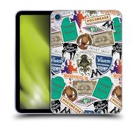 Head Case Designs Officially Licensed Harry Potter Logo Collage Locations Typography Gel Case [Military Grade Protection] Compatible With Apple iPad mini (2021/2024)