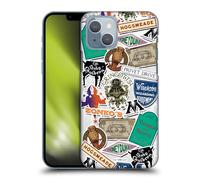 Head Case Designs Officially Licensed Harry Potter Logo Collage Locations Typography Hard Back Case Compatible With Apple iPhone 14
