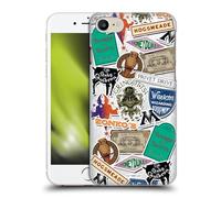 Head Case Designs Officially Licensed Harry Potter Logo Collage Locations Typography Hard Back Case Compatible With Apple iPhone 7/8 / SE 2020 & 2022
