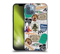 Head Case Designs Officially Licensed Harry Potter Logo Collage Locations Typography Hard Back Case Compatible With Apple iPhone 13
