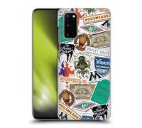 Head Case Designs Officially Licensed Harry Potter Logo Collage Locations Typography Hard Back Case Compatible With Samsung Galaxy S20 / S20 5G