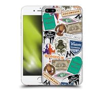 Head Case Designs Officially Licensed Harry Potter Logo Collage Locations Typography Hard Back Case Compatible With Apple iPhone 7 Plus/iPhone 8 Plus
