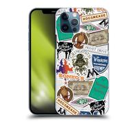 Head Case Designs Officially Licensed Harry Potter Logo Collage Locations Typography Hard Back Case Compatible With Apple iPhone 12 / iPhone 12 Pro