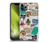 Head Case Designs Officially Licensed Harry Potter Logo Collage Locations Typography Hard Back Case Compatible With Apple iPhone 11 Pro Max