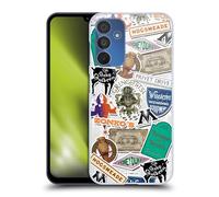 Head Case Designs Officially Licensed Harry Potter Logo Collage Locations Typography Hard Back Case Compatible With Samsung Galaxy A15