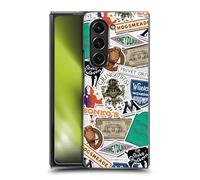 Head Case Designs Officially Licensed Harry Potter Logo Collage Locations Typography Hard Back Case Compatible With Samsung Galaxy Z Fold5