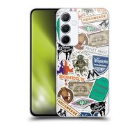 Head Case Designs Officially Licensed Harry Potter Logo Collage Locations Typography Hard Back Case Compatible With Samsung Galaxy A55 5G