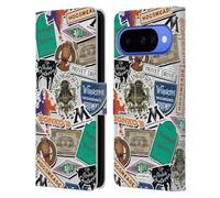 Head Case Designs Officially Licensed Harry Potter Logo Collage Locations Typography Leather Wallet Case Compatible With Google Pixel 10