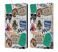 Head Case Designs Officially Licensed Harry Potter Logo Collage Locations Typography Leather Wallet Case Compatible With Fire HD 8/Fire HD 8 Plus 2020
