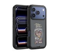 Head Case Designs Officially Licensed Harry Potter Love us Never Leave us Sirius Deathly Hallows XIV Ultra-Armoured Shockproof Case [Military Grade Protection] Compatible With Apple iPhone 17 Pro