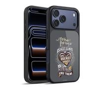 Head Case Designs Officially Licensed Harry Potter Love us Never Leave us Sirius Deathly Hallows XIV Gel Armour Case [Military Grade Protection] Compatible With Apple iPhone 17 Pro