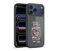 Head Case Designs Officially Licensed Harry Potter Love us Never Leave us Sirius Deathly Hallows XIV Gel Armour Case [Military Grade Protection] Compatible With Apple iPhone 17 Pro Max