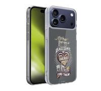 Head Case Designs Officially Licensed Harry Potter Love us Never Leave us Sirius Deathly Hallows XIV Gel Case [Military Grade] Compatible with Apple iPhone 17 Pro and Compatible with MagSafe