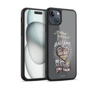 Head Case Designs Officially Licensed Harry Potter Love us Never Leave us Sirius Deathly Hallows XIV Gel Armour Case [Military Grade Protection] Compatible With Apple iPhone 15 Plus