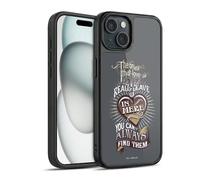 Head Case Designs Officially Licensed Harry Potter Love us Never Leave us Sirius Deathly Hallows XIV Gel Armour Case [Military Grade Protection] Compatible With Apple iPhone 15